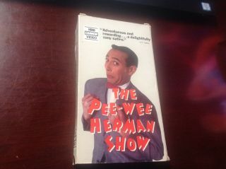 The Pee - Wee Herman Show Vhs Hbo Cannon Video Rare Never On Dvd