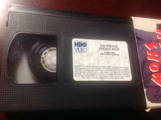 The Pee - Wee Herman Show vhs HBO Cannon video RARE Never on dvd 3