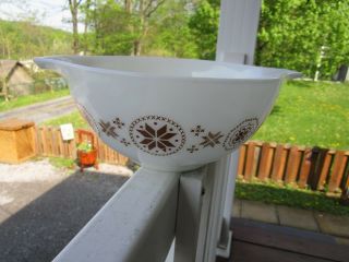 Vintage Pyrex 442 [butterfly Country ] 1.  5 Qt Quart Mixing Bowl Rare Pattern