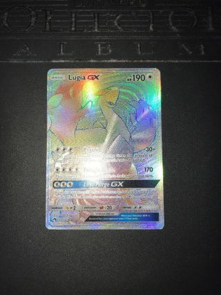 Lugia Gx Secret Rainbow Hyper Rare Pokemon Card