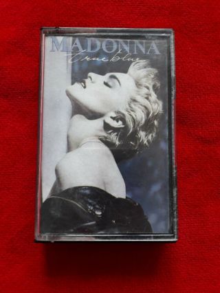 Madonna - Rare Made In Germany True Blue Cassettetape