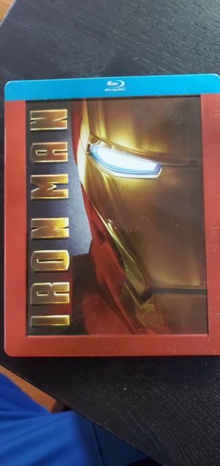 Rare Oop Iron Man Blu Ray Steelbook Futureshop Exclusive