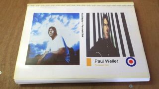 The Jam,  Paul Weller,  Porcelain God,  1st Edition Book.  Very Rare