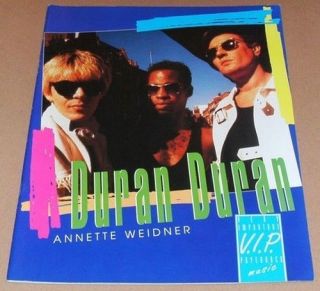 Duran Duran Vip Rare German Softcover Book From 1993 With Poster Gift Idea