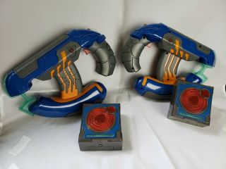 Halo 3 Laser Tag Plasma Pistol 2 - Pack With Targets - Rare/collectible