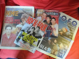 Beastie Boys : For Fans Magazines & Belgian Press Rare - Clippings,  Nme Etc