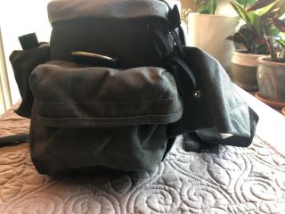 RARE Vintage LL Bean Padded Large Camera Bag Waist Pack With Strap And Dividers 2