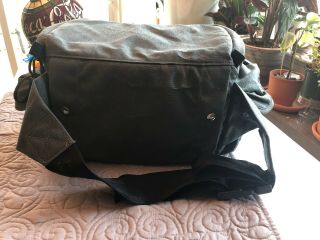 RARE Vintage LL Bean Padded Large Camera Bag Waist Pack With Strap And Dividers 3