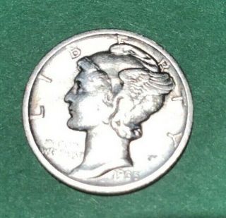 1935 D Mercury Dime 90 Silver Rare