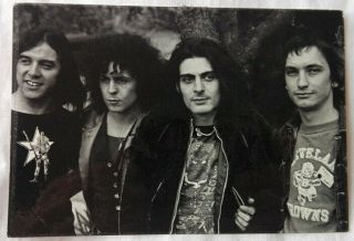 Fan Club Postcard From C.  1973.  Marc Bolan T.  Rex.  Rare