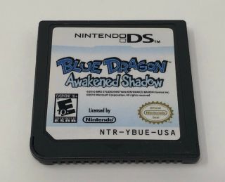 Blue Dragon: Awakened Shadow (nintendo Ds,  2010) Rare,  Cart Only