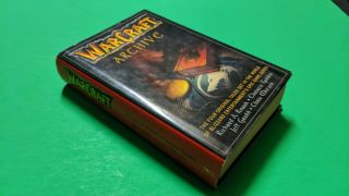 Rare Hardcover Wow World Of Warcraft Warcraft Archive Knaak Golden Grubb Metzen
