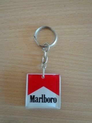Vintage Rare Keychain Keyring Porte - Clés Schlusselanhanger Marlboro