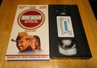 Homegrown (vhs,  1998) Billy Bob Thornton - Marijuana Comedy Rare Non - Rental