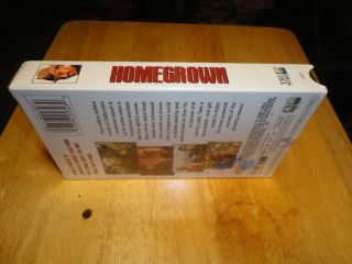 Homegrown (VHS,  1998) Billy Bob Thornton - Marijuana Comedy Rare Non - Rental 5