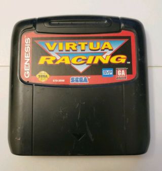 Virtua Racing - Sega Genesis - Rare Game Authentic