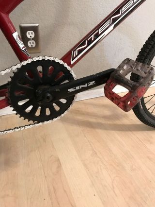 Intense Pro 20 BMX Bike Red Alloy SINZ 20 in.  Race Trick Bike Bicycle Rare 3