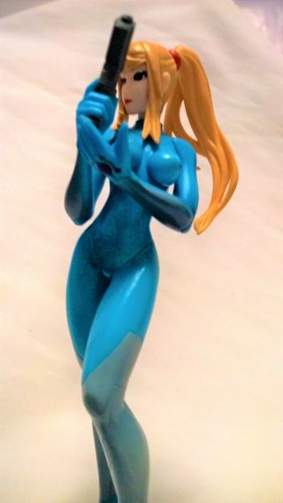 Zero Suit Samus Metroid Yujin Figure Rare Awesome From Japan