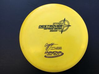Innova Star Destroyer Avery Jenkins 8/10 No Pats Plate Ink 176.  6g Oop Rare