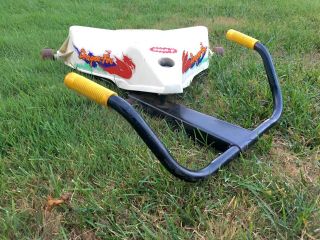 Vintage Rare Wham - O Dragon - Fire Roller Racer Sit Ride On Scooter Read