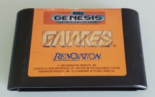 Gaiares Sega Genesis Complete Rare