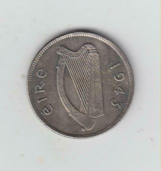 Quality Forgery Extremely Rare 1943 Irish 2 Shillings
