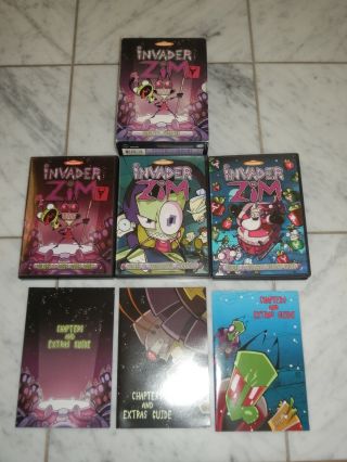 Invader Zim Complete Invasion Box Set (dvd,  2004,  6 - Disc) Nickelodeon Rare Oop