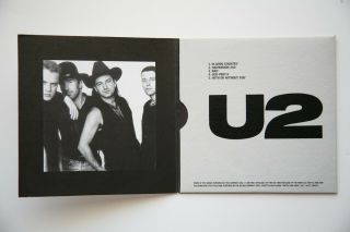 U2 Excerpts From Rattle And Hum Cd Ultra Rare Uk Promo Album