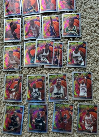 1994 - 95 Topps Finest Lottery Prize Complete Set Shaquille O 