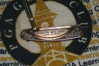 Ping Zing 2 Beryllium Copper Becu Putter,  Rare,  To Play Or Collect