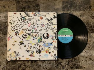 Led Zeppelin Iii Rare Japan Import Mt 2043 With Wheel Vinyl Lp Ex Ex,