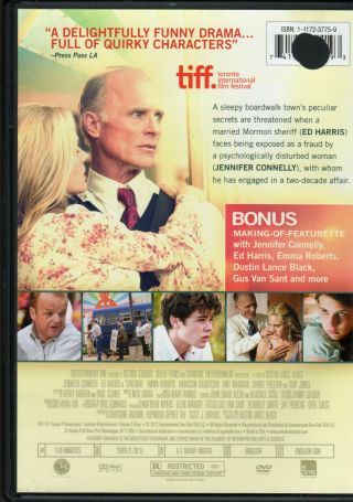 Virginia (2012,  DVD) Jennifer Connelly & Ed Harris by Dustin Lance Black RARE 2