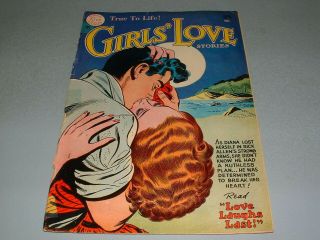 Girls Love Stories 29,  June 1954,  Gd,  Cond Rare Golden Age Romance Comic