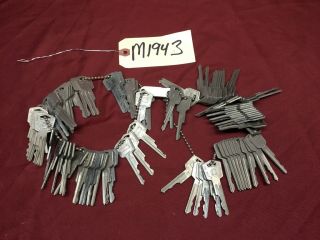 Chrysler Plymouth Dodge 1960s 1970s Master Key Set Rare Find Curtis Ind.