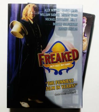 Freaked (dvd,  2005,  2 - Disc Set) W/ Slipcover & Insert Rare & Oop Randy Quaid