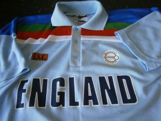 Classic Rare England 1992 Cricket World Cup Shirt - Xl