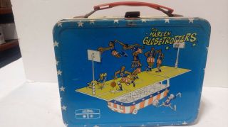 Harlem Globetrotters Vintage Lunchbox Lunch Box Rare No Thermos