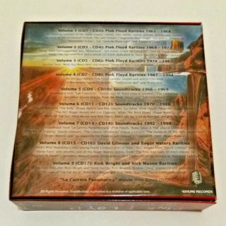 RARE PINK FLOYD BOX SET - RIVER RUNS DRY - 17 CDS & 1 DVD 2