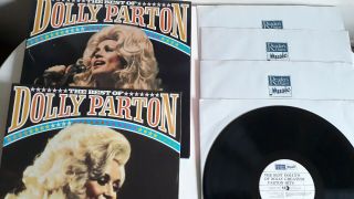 Rare 1984 Dolly Parton 4x Lp Box Set The Best Of,  Booklet Nm/ex,  Readers Digest