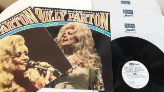RARE 1984 DOLLY PARTON 4X LP BOX SET THE BEST OF,  BOOKLET NM/EX,  READERS DIGEST 2