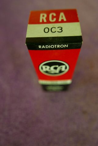 1 RCA OC3 0C3 VR105 NIB NOS Rare Vintage Electron Vacuum Tube 5