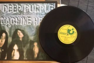 Deep Purple Machine Head Ultra Rare Greek Pressing.  A1 1st Pressing 1972