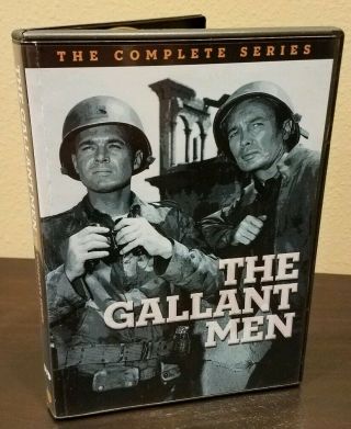 The Gallant Men: The Complete Series (dvd,  2012,  6 - Disc Set) Rare,  Htf