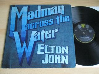 Elton John - Rare Vinyl Lp,  Madman Across The Water,  Translucent Red,  Rasputin