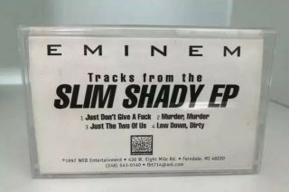 Eminem Slim Shady Ep Items Rare 1997 Post Infinite