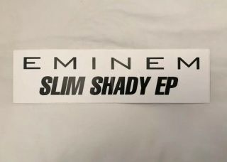 Eminem Slim Shady EP Items Rare 1997 Post Infinite 4