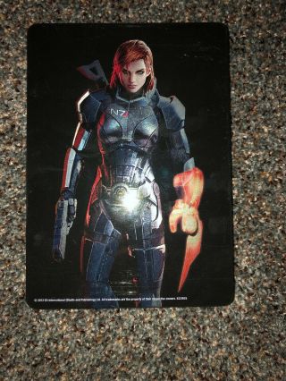 Mass Effect 3 N7 Collector ' s Edition CE (Microsoft Xbox 360) CIB Complete Rare 8
