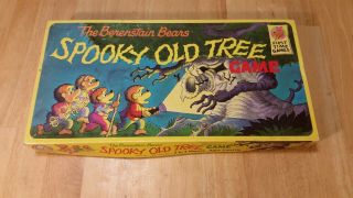 1989 Rare The Berenstain Bears " Spooky Old Tree Game " Board Game Complete