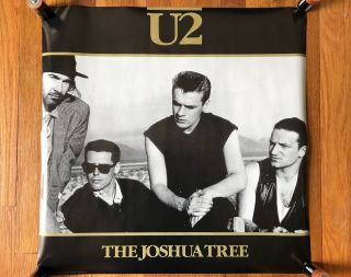 U2 The Joshua Tree Rare Promo Poster 1987