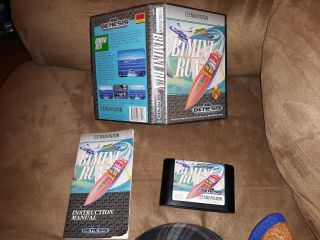 Bimini Run Rare Complete (sega Genesis,  1990) Game